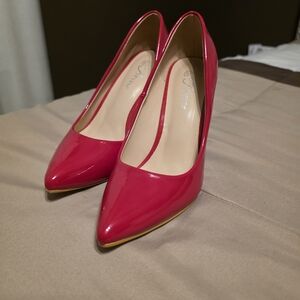 Elegant Red Women's Heels